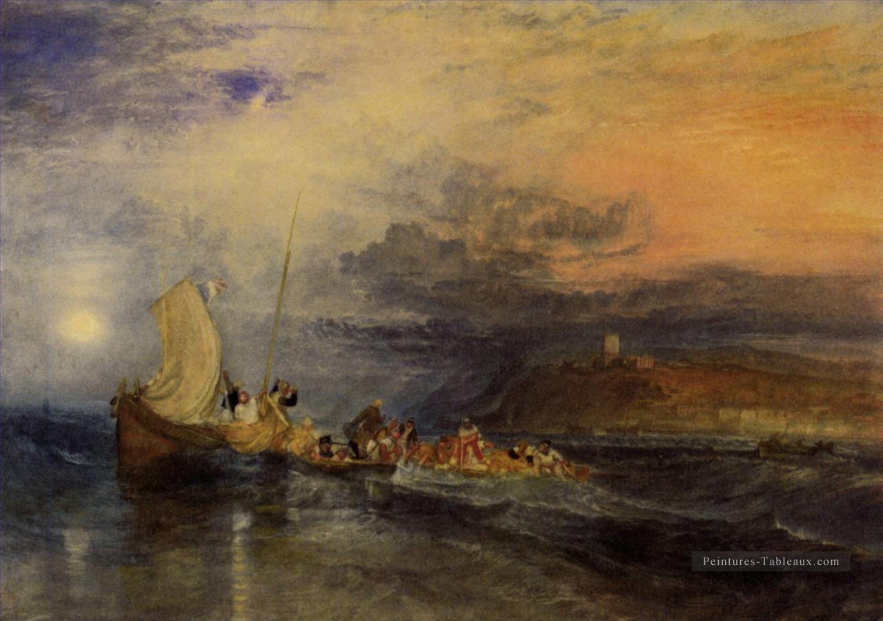 Folkestone de la mer romantique Turner Peintures à l'huile